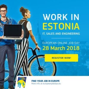 Online töömess "IT, sales and engineering - Work In Estonia"